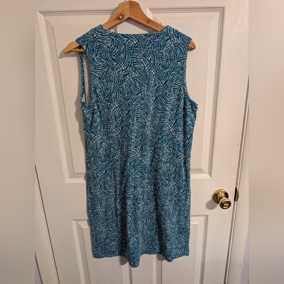 Coolibar Womens Dress UPF 50+ UV Sun Protection Tank Casual Resort Medium Blue - Picture 2 of 4